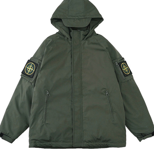 [홍콩명품.Stone Island] 스톤아일랜드 23SS 로고 탈부착 후드 다운 파카 자켓 (2컬러), BM10783, ST1, 홍콩명품의류,구매대행,온라인명품