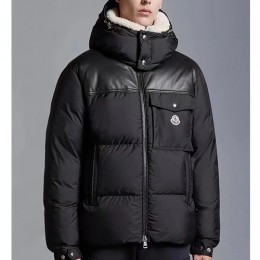 [홍콩명품.MONCLER] 몽클레어 23SS 로고 시어링 후드 다운 패딩 자켓 (2컬러), BM11150, PG, 홍콩명품의류,구매대행,온라인명품