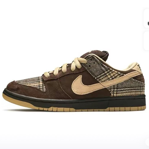 [홍콩명품.NIKE] 나이키 24SS Nike Dunk Sb Tweed Low 에어 조던 레트로 로우탑 스니커즈 (브라운), SE2423, S2, 홍콩명품쇼핑몰,무브타임,악세사리,잡화,생활용품