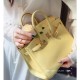 [홍콩명품.Hermes] 에르메스 24SS 로고 Birkin25 가죽 토트백 핸드백 (노랑), BGM2462, H3, 홍콩명품가방,명품쇼핑몰,크로스백,핸드백,구매대행,무브타임