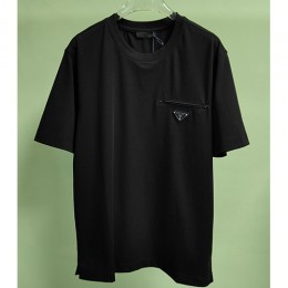 [홍콩명품,PRADA] 프라다 24SS 삼각로고 반팔 티셔츠 (2컬러), BM12144, JL, 홍콩명품의류,구매대행,온라인명품