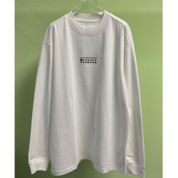 [홍콩명품.Maison Margiela] 메종마르지엘라 24SS 로고 자수 긴팔 티셔츠 (2컬러), BM12199, JL, 홍콩명품의류,구매대행,온라인명품