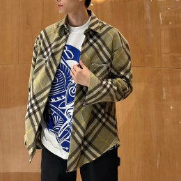 [홍콩명품.Burberry] 버버리 24SS 체크 울 블렌드 오버셔츠 80764701, BM12579, JU, 홍콩명품의류,구매대행,온라인명품