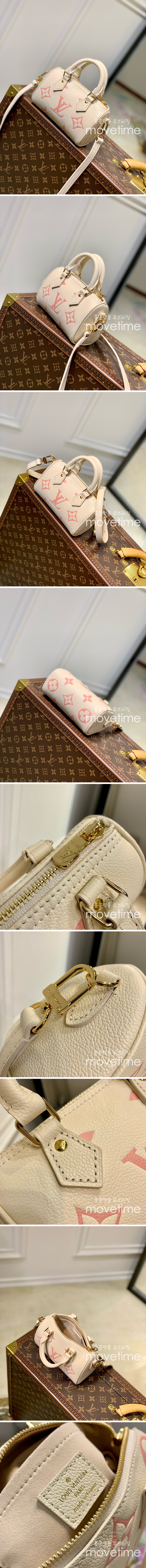 [홍콩명품.LOUIS VUITTON] 루이비통 24SS 모노그램 나노 스피디 핸드백 크로스백 M81913, BGM2644, BDA, 홍콩명품가방,명품쇼핑몰,크로스백,핸드백,구매대행,무브타임