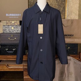 [홍콩명품.Burberry] 버버리 24SS 로고 나일론 코트 자켓 (네이비), BM12952, S1F, 홍콩명품의류,구매대행,온라인명품