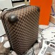 [홍콩명품.LOUIS VUITTON] 루이비통 23SS 다미에 레더 가죽 호라이즌55 캐리어 (브라운), CR077, AGG, 홍콩명품쇼핑몰,무브타임,악세사리,잡화,생활용품