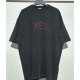 [홍콩명품.VETEMENTS] 베트멍 24SS 로고 프린트 워싱 반팔 티셔츠 (블랙), BM13378, VT, 홍콩명품의류,구매대행,온라인명품