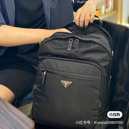 [홍콩명품,PRADA] 프라다 24SS 삼각로고 나일론 백팩 (블랙), BGM2962, BC, 홍콩명품가방,명품쇼핑몰,크로스백,핸드백,구매대행,무브타임