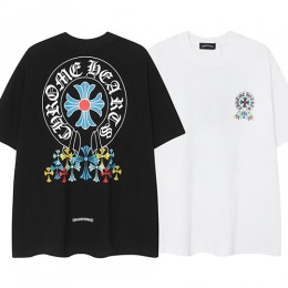 [홍콩명품.Chrome Hearts] 크롬하츠 24SS 로고 그래픽 프린트 반팔 티셔츠 (2컬러), BM14323, JU, 홍콩명품의류,구매대행,온라인명품