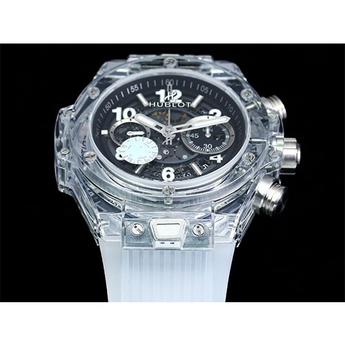 [가격문의][홍콩명품시계.HUBLOT] 휴블럿 빅뱅 411.JX.4802.RT 45mm 세라믹 베젤 스켈레톤 다이얼