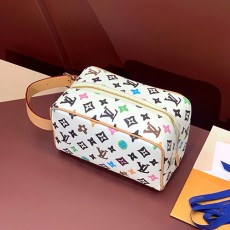 [홍콩명품.LOUIS VUITTON] 루이비통 24SS 모노그램 락커 톱 키트 스트랩 토트 파우치 M47069 (화이트), BGM3167, BDA, 홍콩명품가방,명품쇼핑몰,크로스백,핸드백,구매대행,무브타임