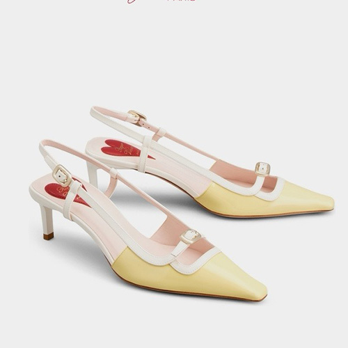 [홍콩명품,Roger Vivier] 로저비비에 24SS 로고 여성 레더 가죽 5.5cm 힐 구두 샌들 (4컬러), SE3565, SMS, 명품스니커즈,운동화,구두,로퍼,하이탑,신발