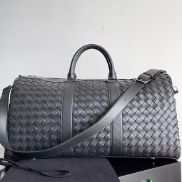 [홍콩명품.BOTTEGA VENETA] 보테가베네타 24SS 로고 인트레치아토 레더 가죽 레이어드 여행가방 (블랙), BGM3320, BT, 홍콩명품가방,명품쇼핑몰,크로스백,핸드백,구매대행,무브타임