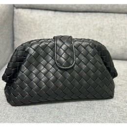 [홍콩명품.BOTTEGA VENETA] 보테가베네타 24SS 로고 Lauren 1980 teen clutch 인트레치아토 레더 가죽 크로스백 (블랙), BGM3327, BT, 홍콩명품가방,명품쇼핑몰,크로스백,핸드백,구매대행,무브타임