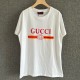 [홍콩명품.Gucci] 구찌 24SS 로고 프린트 반팔 티셔츠 (화이트), BM14880, GHH, 홍콩명품의류,구매대행,온라인명품