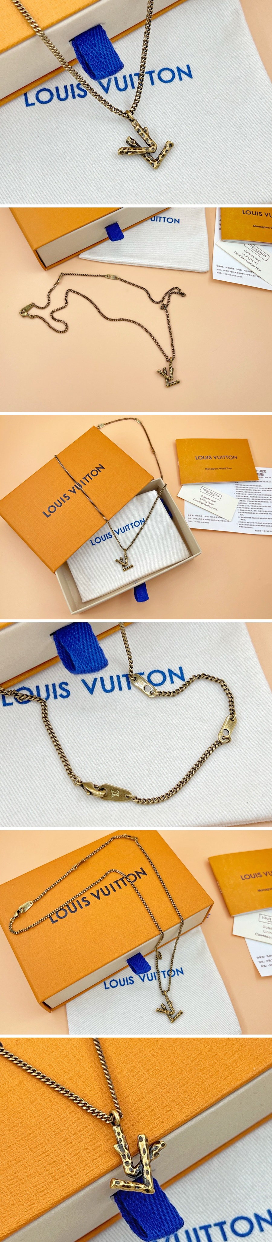 [홍콩명품.LOUIS VUITTON] 루이비통 24SS 로고 LV TWIG 목걸이, ET2653, AGG, 홍콩명품쇼핑몰,인터넷명품,온라인명품사이트,남자명품,해외직구