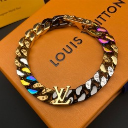 [홍콩명품.LOUIS VUITTON] 루이비통 24SS 로고 LV 모노그램 CHAN LINKS PATCHES 21cm 팔찌, ET2672, AGG, 홍콩명품쇼핑몰,인터넷명품,온라인명품사이트,남자명품,해외직구