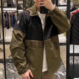 [홍콩명품.MONCLER] 몽클레어 24SS 로고 자수 후드 바람막이 자켓 (2컬러), BM15338, JU, 홍콩명품의류,구매대행,온라인명품