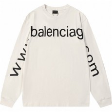 [홍콩명품.BALENCIAGA] 발렌시아가 24SS 로고 프린트 오버핏 긴팔 티셔츠 (2컬러), BM15442, JU, 홍콩명품의류,구매대행,온라인명품