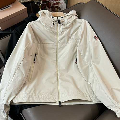 [홍콩명품.MONCLER] 몽클레어 24SS 로고 여성 후드 바람막이 자켓 (2컬러), BM15767, KSM, 홍콩명품의류,구매대행,온라인명품