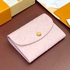 [홍콩명품.LOUIS VUITTON] 루이비통 24SS 로고 로잘리 모노그램 앙프렝뜨 여성 카드지갑 핑크 M83231, BGM3735, BDA, 명품지갑,무브타임쇼핑몰,홍콩명품,사이트,명품쇼핑몰