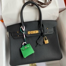 [홍콩명품.Hermes] 에르메스 24SS 로고 Birkin 30cm 토트백 크로스백 (블랙-금장), BGM3776, H3, 홍콩명품가방,명품쇼핑몰,크로스백,핸드백,구매대행