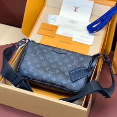 [홍콩명품.LOUIS VUITTON] 루이비통 24SS 로고 모노그램 남성 포쉐트 악세수아 XL 크로스백 M11741 (블랙), BGM4005, BDA, 홍콩명품가방,명품쇼핑몰,크로스백,핸드백,구매대행