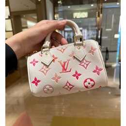 [홍콩명품.LOUIS VUITTON] 루이비통 24SS 로고 모노그램 나노 스피디 선라이즈 아쿠아렐 토트백 숄더백 가방 M83452, BGM4124, BDA, 홍콩명품가방,명품쇼핑몰,크로스백,핸드백,구매대행