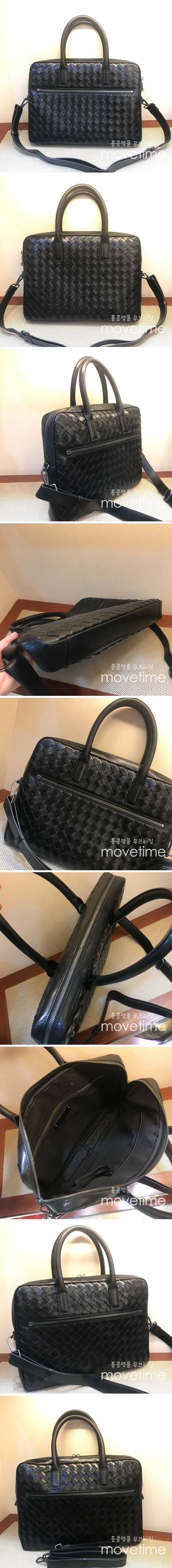 [홍콩명품.BOTTEGA VENETA] 보테가베네타 24SS 로고 인트레치아토 레더 가죽 메신저백 크로스백 (블랙), BGM4177, BT, 홍콩명품가방,명품쇼핑몰,크로스백,핸드백,구매대행