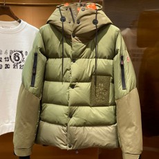 [홍콩명품.MONCLER] 몽클레어 24SS 로고 GRENOBLE 후드 덕다운 패딩 자켓 (카키), BM17484, JL, 홍콩명품의류,구매대행,온라인명품