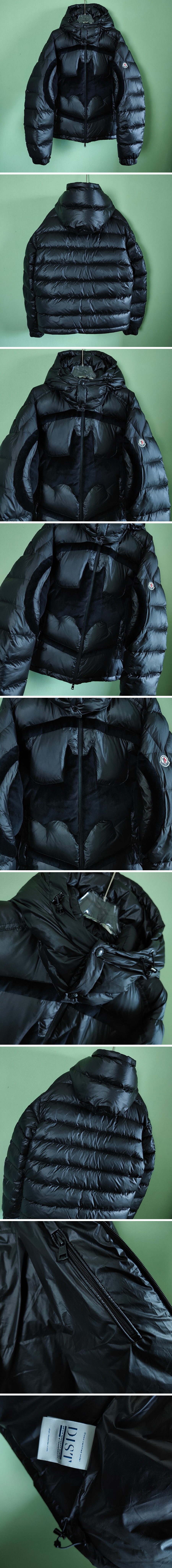 [홍콩명품.MONCLER] 몽클레어 24SS 로고 덕다운 후드 패딩 자켓 (블랙), BM17677, JL, 홍콩명품의류,구매대행,온라인명품