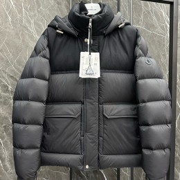 [홍콩명품.MONCLER] 몽클레어 24SS 로고 Mussala 후드 구스다운 패딩 자켓 (블랙), BM17881, G5, 홍콩명품의류,구매대행,온라인명품