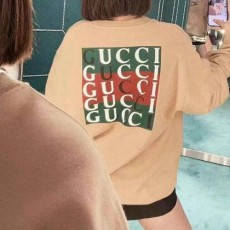 [홍콩명품.Gucci] 구찌 24SS 로고 프린트 여성 맨투맨 티셔츠 (카라멜), BM17902, TBG, 홍콩명품의류,구매대행,온라인명품