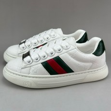 [홍콩명품.Gucci] 구찌 24SS 로고 남여 레더 가죽 스니커즈 운동화 (2컬러), SE4363, S3, 명품스니커즈,운동화,구두,로퍼,하이탑,신발