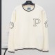 [홍콩명품,PRADA] 프라다 25SS 로고 P 맨투맨 티셔츠 (아이보리), BM18250, JU, 홍콩명품의류,구매대행,온라인명품