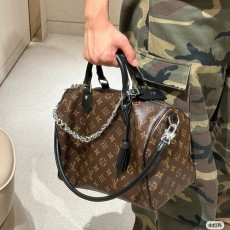 [홍콩명품.LOUIS VUITTON] 루이비통 25SS 로고 모노그램 반둘리에 다크 스피디 소프트 30 숄더백 M12243, BGM4350, BDA, 홍콩명품가방,명품쇼핑몰,크로스백,핸드백,구매대행