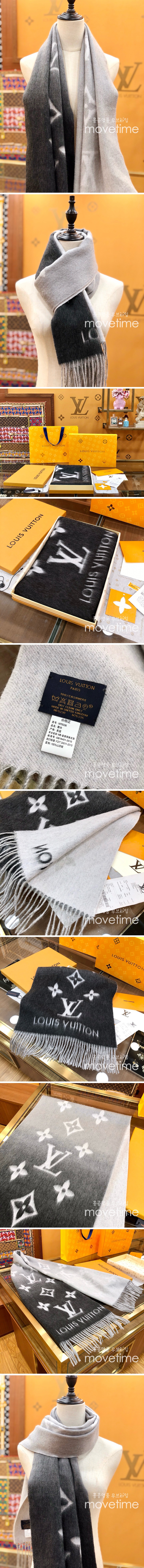 [홍콩명품.LOUIS VUITTON] 루이비통 25SS 로고 모노그램 190-45 캐시미어 스카프 머플러 (그라데이션), ET2796, BDA, 홍콩명품의류,구매대행,온라인명품