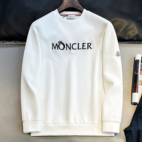 [홍콩명품.MONCLER] 몽클레어 25SS 로고 자수 맨투맨 티셔츠 (2컬러), BM18879, HH, 홍콩명품의류,구매대행,온라인명품