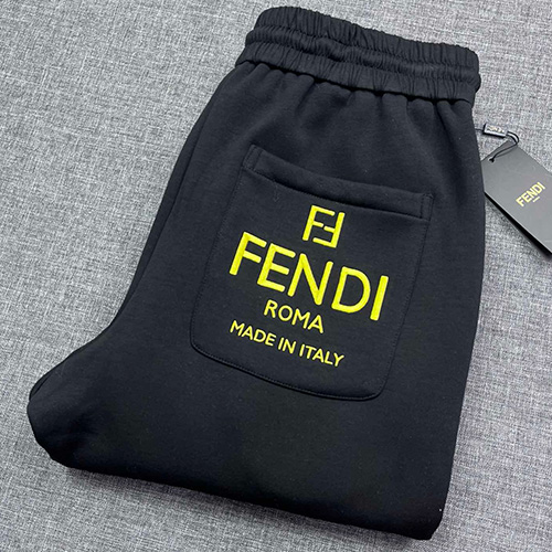 [홍콩명품,FENDI] 펜디 25SS 로고 자수 기모 조거 팬츠 바지 (3컬러), BM18912, JQ, 홍콩명품의류,구매대행,온라인명품