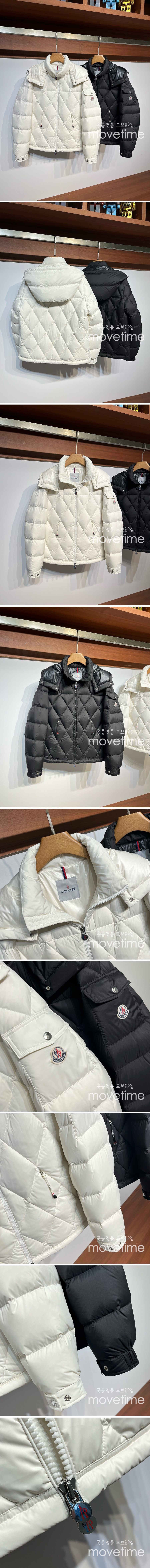 [홍콩명품.MONCLER] 몽클레어 25SS 로고 퀄팅 후드 구스다운 패딩 자켓 (2컬러), BM18924, HH, 홍콩명품의류,구매대행,온라인명품