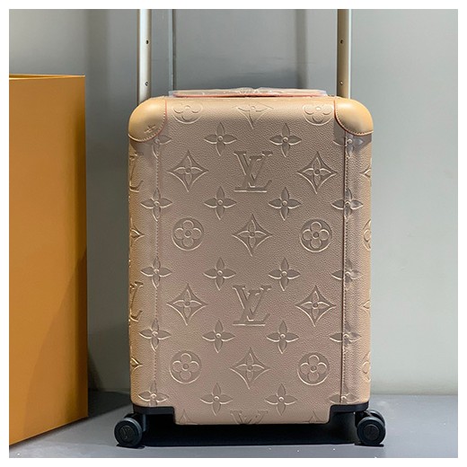 [홍콩명품.LOUIS VUITTON] 루이비통 25SS 로고 모노그램 레더 호라이즌55 캐리어 (카라멜), CR126, B4, 홍콩명품쇼핑몰,무브타임,악세사리,잡화,생활용품