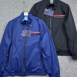 [홍콩명품,PRADA] 프라다 25SS 로고 터틀넥 봄버 자켓 (2컬러), BM19410, JQ, 홍콩명품의류,구매대행,온라인명품