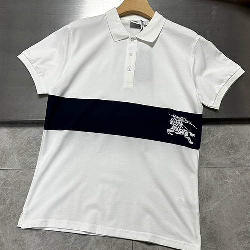 [홍콩명품.Burberry] 버버리 25SS 로고 카라 폴로 반팔 티셔츠 (2컬러), BM19480, G5, 홍콩명품의류,구매대행,온라인명품