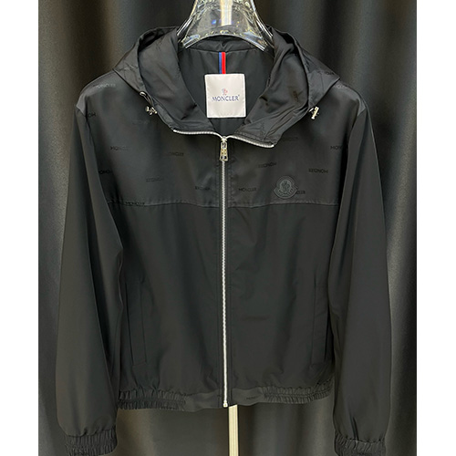 [홍콩명품.MONCLER] 몽클레어 25SS 로고 후드 윈드브레이커 자켓 (블랙), BM19488, G5, 홍콩명품의류,구매대행,온라인명품