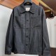 [홍콩명품.MONCLER] 몽클레어 25SS 로고 데님 카라 자켓 (블랙), BM19501, G5, 홍콩명품의류,구매대행,온라인명품