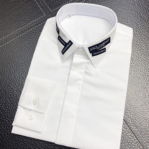[홍콩명품.D&G] 돌체앤가바나 25SS 로고 포플린 남방 셔츠 (화이트), BM19507, G5, 홍콩명품의류,구매대행,온라인명품