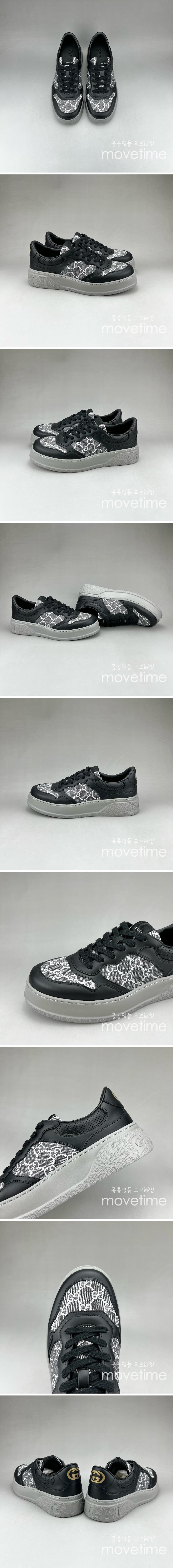 홍콩명품.Gucci] 구찌 25SS 로고 남여 CHUNKY B GG 스니커즈 운동화 (블랙), SE4613, S3, 명품스니커즈,운동화,구두,로퍼,하이탑,신발