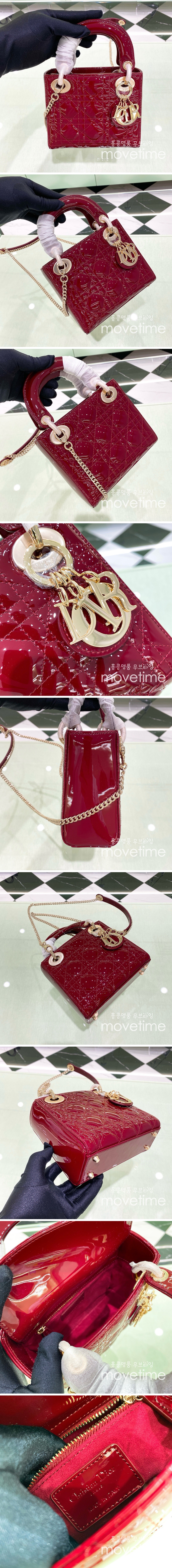 [홍콩명품,Christian Dior] 디올 25SS 로고 레이디 D-JOY 조이백 숄더백 크로스백 (래드), BGM4658, BDA, 홍콩명품가방,명품쇼핑몰,크로스백,핸드백,구매대행