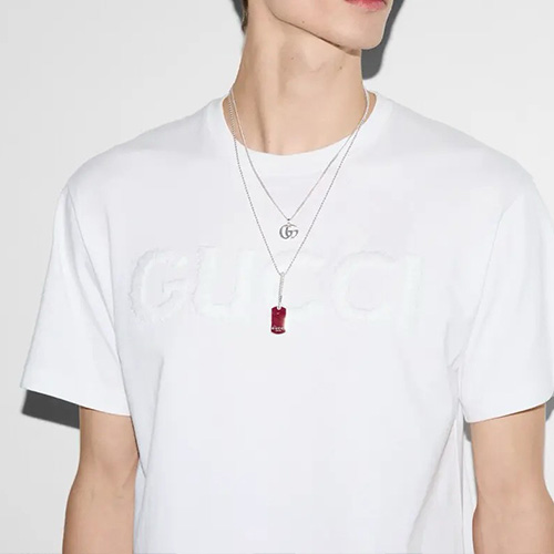 [홍콩명품.Gucci] 구찌 25SS 로고 코튼 반팔 티셔츠 (2컬러), BM19687, YS, 홍콩명품의류,구매대행,온라인명품