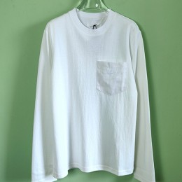 [홍콩명품,PRADA] 프라다 25SS 로고 자수 긴팔 티셔츠 (2컬러), BM19875, JL, 홍콩명품의류,구매대행,온라인명품